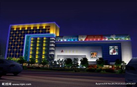 商厦商城建筑照明设计效果