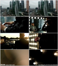 商务人士西装革履