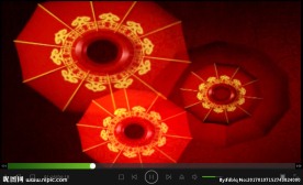 中国红喜庆好运灯笼