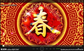 春 LED 动态素材