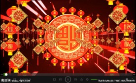 春节素材2017  晚会