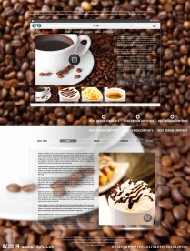 咖啡网站banner设计