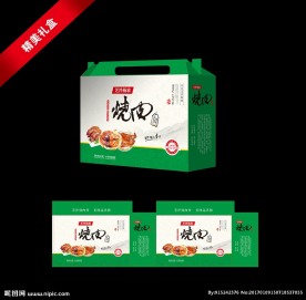 烧肉 礼盒 卤味包装