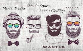 美容美发背景墙