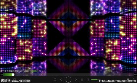 舞台 金色 酷炫LED  素材