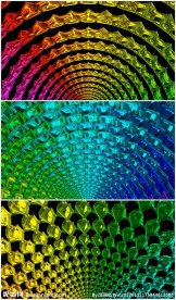 旋转彩色 春晚背景