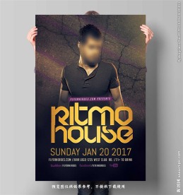 古典时尚明星海报