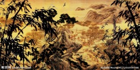 中国风 水墨竹子