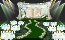 森系婚礼效果图