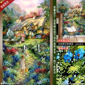 花园洋房别墅风景