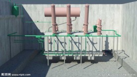 输变电站防爆变压器系统