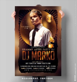 DJ明星海报