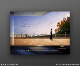 城市大平层广告