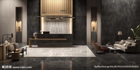 瓷砖空间 仿古砖 极简风格