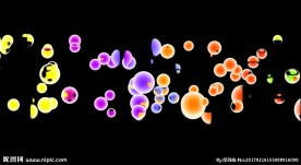 彩色泡泡