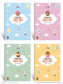 本本封面 甜甜圈