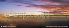 沪通铁路长江大桥效果图