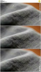 挑拣布上的头发收集犯罪证据