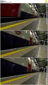 英国伦敦地铁下车