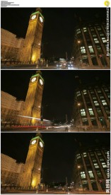 英国伦敦大本钟车流线