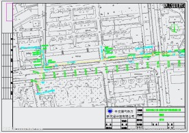 市委二大院燃气管道竣工图