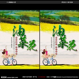 油菜花海报