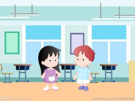 两个人在课堂对话的成品51秒