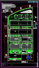 厂区室外配电总图