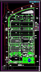 厂区坐标定位图