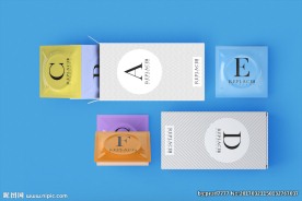 避孕套常规包装盒样机