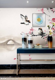 欧式家居 墙纸壁纸效果图图片