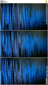 跳动的音频噪声波形