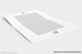 平铺折页样机
