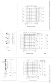 玻璃幕墙立面图