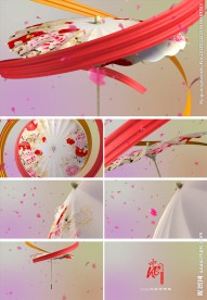 唯美水墨丹青片头