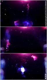 炫酷五彩舞台背景