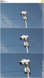 蓝天下的摄像头