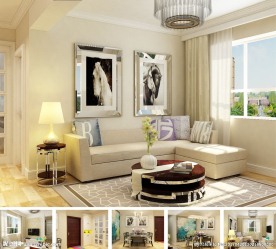 现代客厅效果图