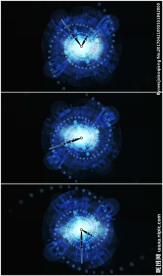 魔幻无限循环时钟旋转