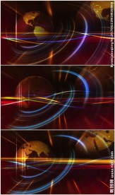 科技地球新闻栏目动态背景