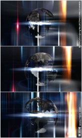 科技地球旋转栏目动态背景