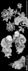童子灰度图