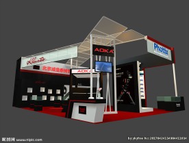 展台设计 摄影展展台