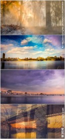 4K超唯美美自然城市延时景观