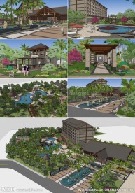 东南亚风格度假酒店