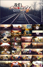 毕业留念青春纪念电子相册PPT