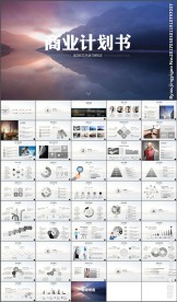 高端创业融资商业计划书PPT