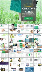 清新时尚时装展示产品发布PPT