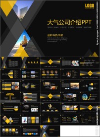 时尚大气公司介绍企业宣传PPT