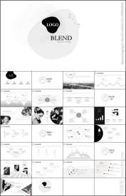 时尚个性公司介绍产品宣传PPT